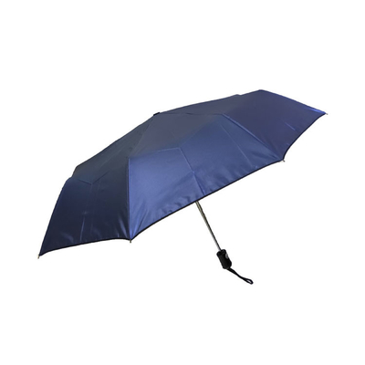 Windproof αυτόματη διπλώνοντας ομπρέλα πολυεστέρα cOem 190T για την επιχείρηση