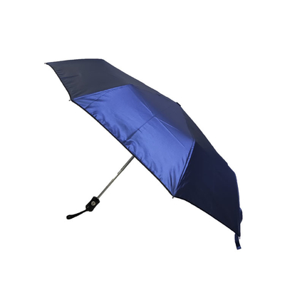 Windproof αυτόματη διπλώνοντας ομπρέλα πολυεστέρα cOem 190T για την επιχείρηση