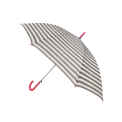 Windproof 23» ευθεία ομπρέλα πολυεστέρα 190T με την ξύλινη λαβή