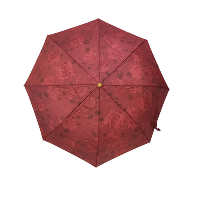 BSCI τύπωσε την αυτόματη ανοικτή στενή Windproof ομπρέλα ταξιδιού 2 πτυχών