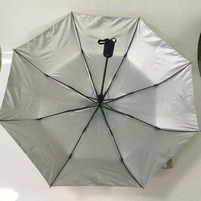 190T Pongee UPF30+ ομπρέλα προστασίας ήλιων με το UV επίστρωμα