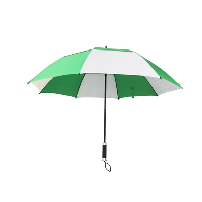 Χρυσή ομπρέλα βροχής γκολφ 68 ίντσας για την προώθηση