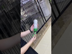 Μινιμαλιστική χειροκίνητη ανοιχτή, τριπλή διαφανής ομπρέλα, 21 ίντσες, εύκολη στην μεταφορά